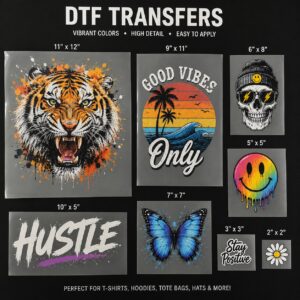 DTF Transfers By Size